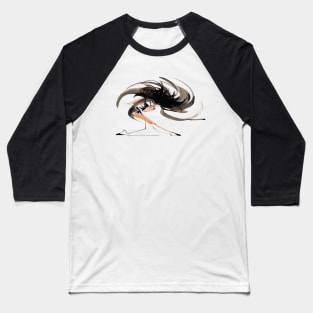 Ballerina Dance Drawing Baseball T-Shirt